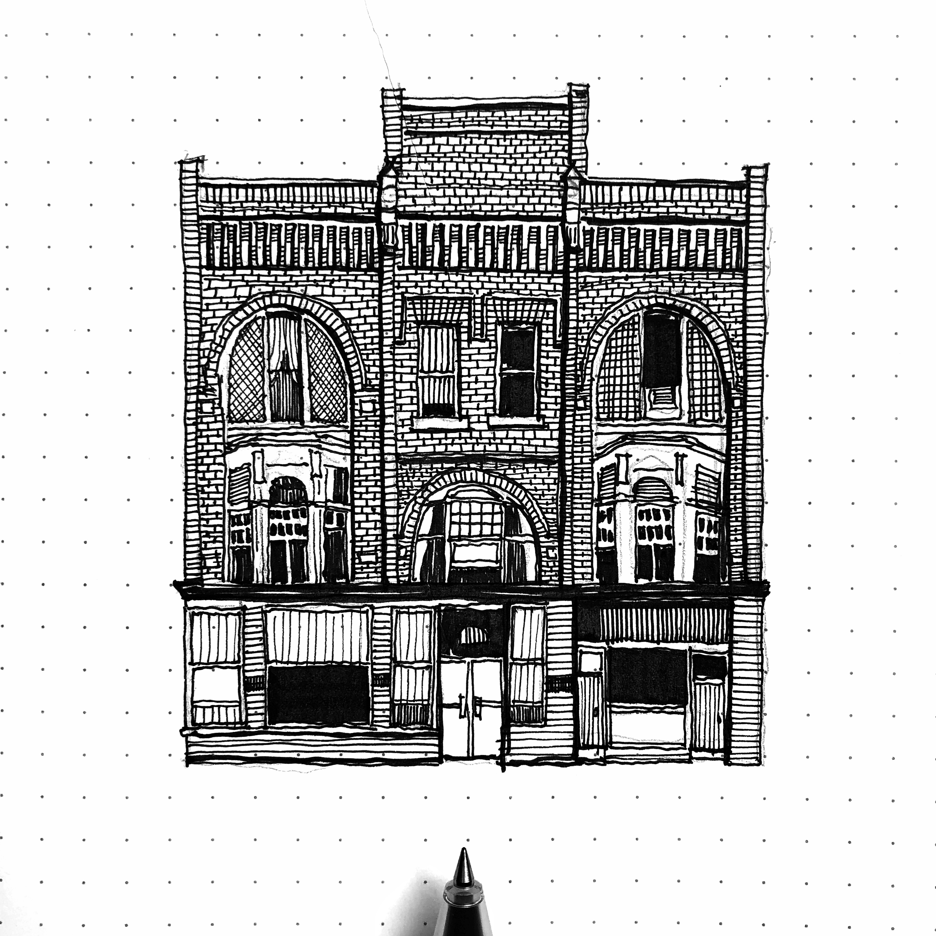 Bloaag Detail - The Queen Street Project by Ailsa Craigen